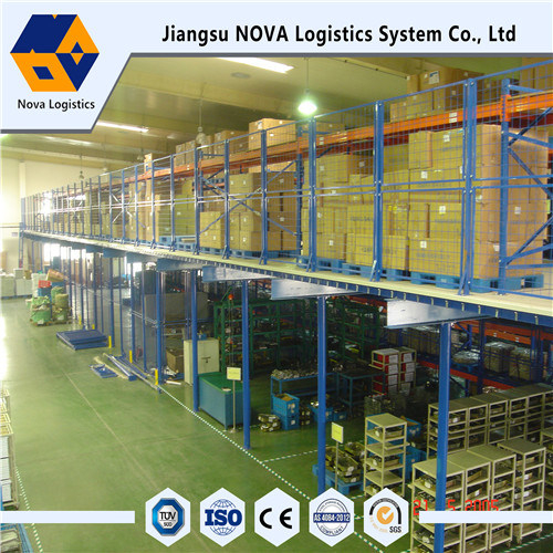 Flooring Warehouse Stahlregal Mezzanine von Nova Logistics