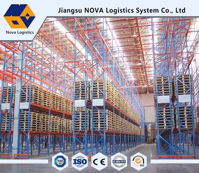 Drahtgitterunterstütztes Hochleistungspalettenregal von Nova Logistics