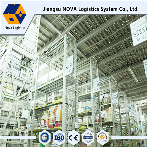 Flooring Warehouse Stahlregal Mezzanine von Nova Logistics