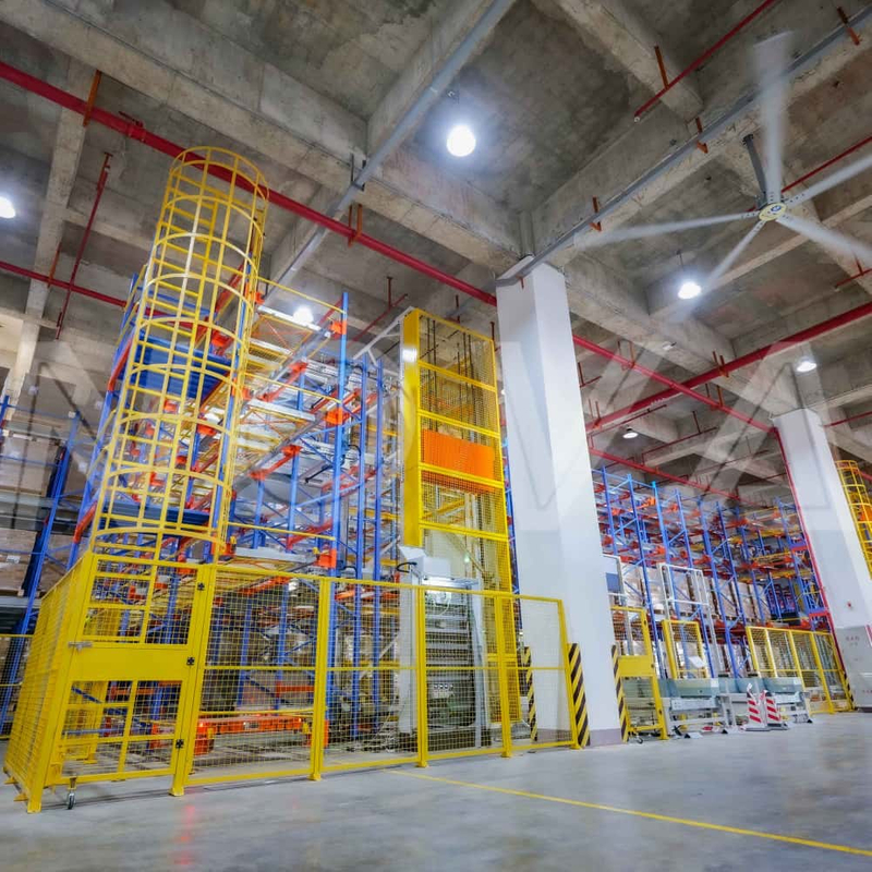 Automatisiertes 4 -Wege -Funk -Shuttle -System ASRS Intelligent Storage Solution Rack System 