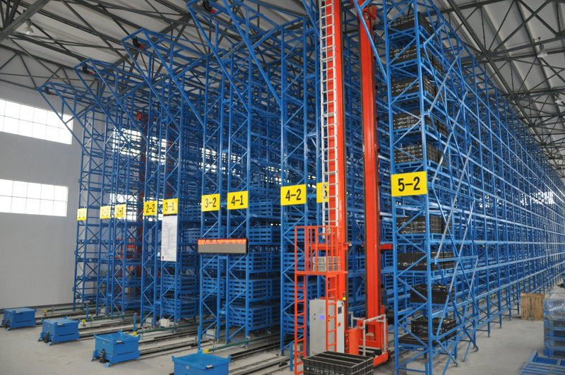 Automatisches Racking -System mit hoher Dichte ASRS Warehouse Storage Lösung System