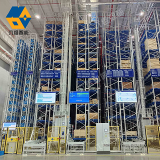 Automatisiertes Lagerhaus Hochleistungspallet als/RS -System mit CE 