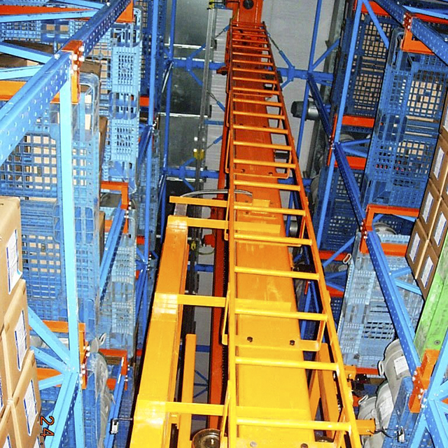 Selektive ASRS-Lift-Stacker-Kran-Palettenlager-Animation