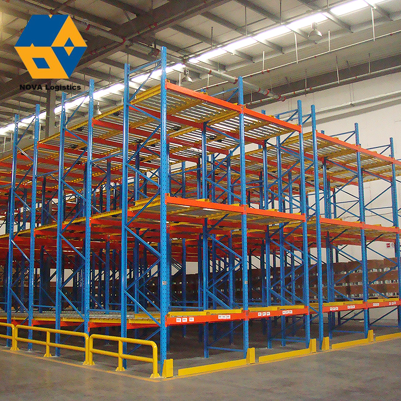 Lagerhause Heavy Duty Gravity Palet Racking aus Nova