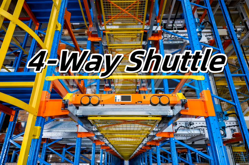  Vier -Wege -Shuttle -Rack -System ASRS Automatisierte Speicherlösung Pallet Racking System