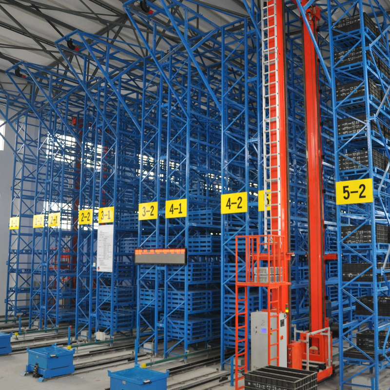 Automatisches Racking -System mit hoher Dichte ASRS Warehouse Storage Lösung System